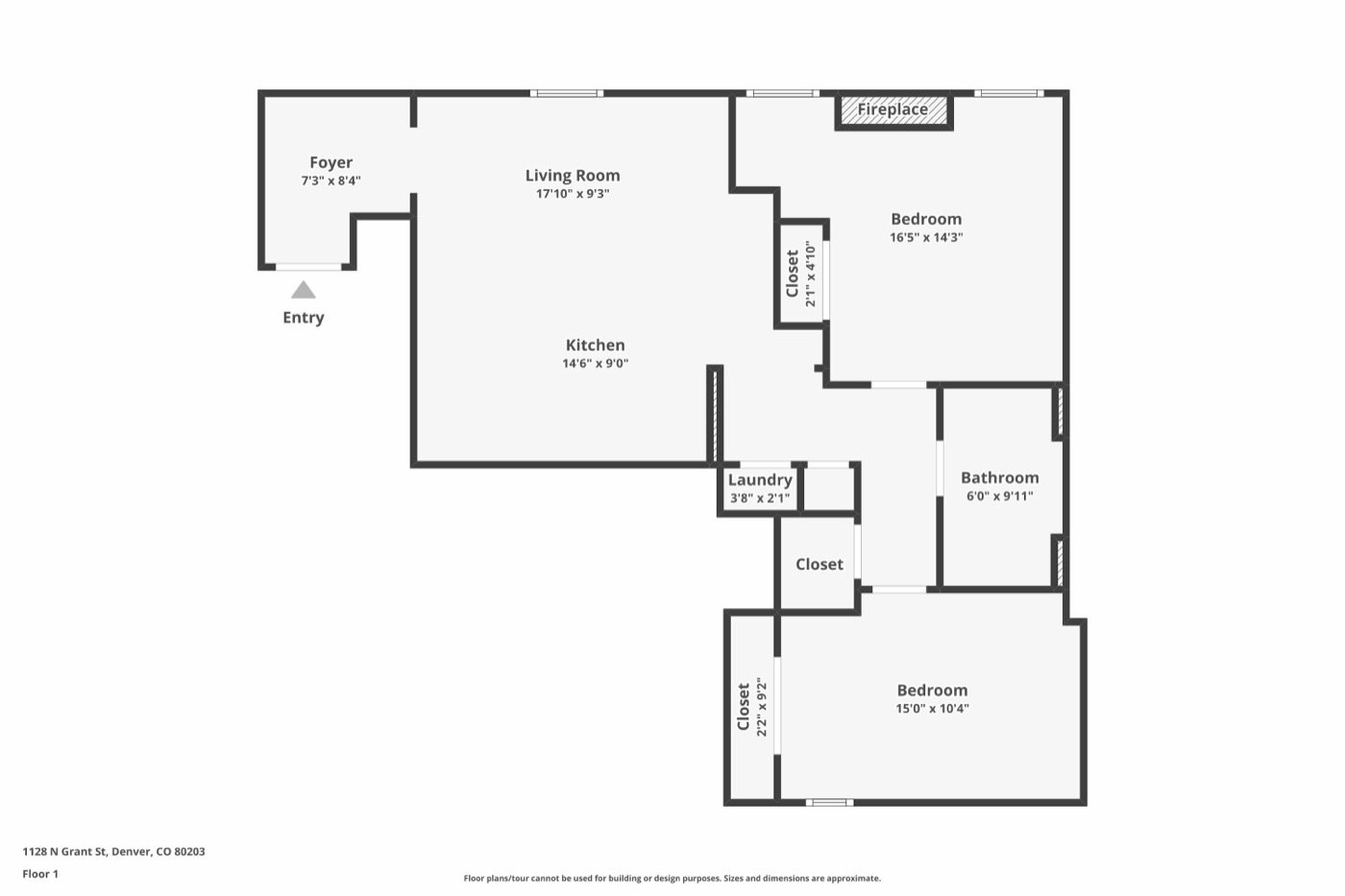 Peabody Whitehead Mansion, Unit 20 floor plan: Floor Plan